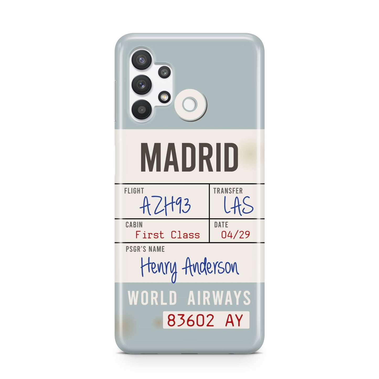 Baggage Tag Samsung A32 5G Case