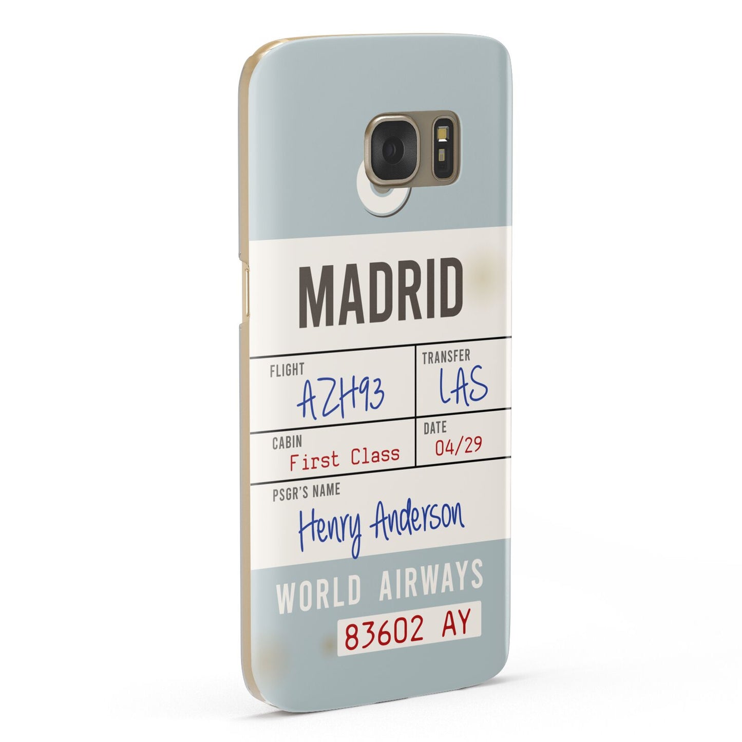 Baggage Tag Samsung Galaxy Case Fourty Five Degrees