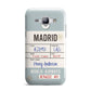 Baggage Tag Samsung Galaxy J1 2015 Case