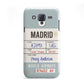Baggage Tag Samsung Galaxy J5 Case
