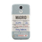 Baggage Tag Samsung Galaxy S4 Case