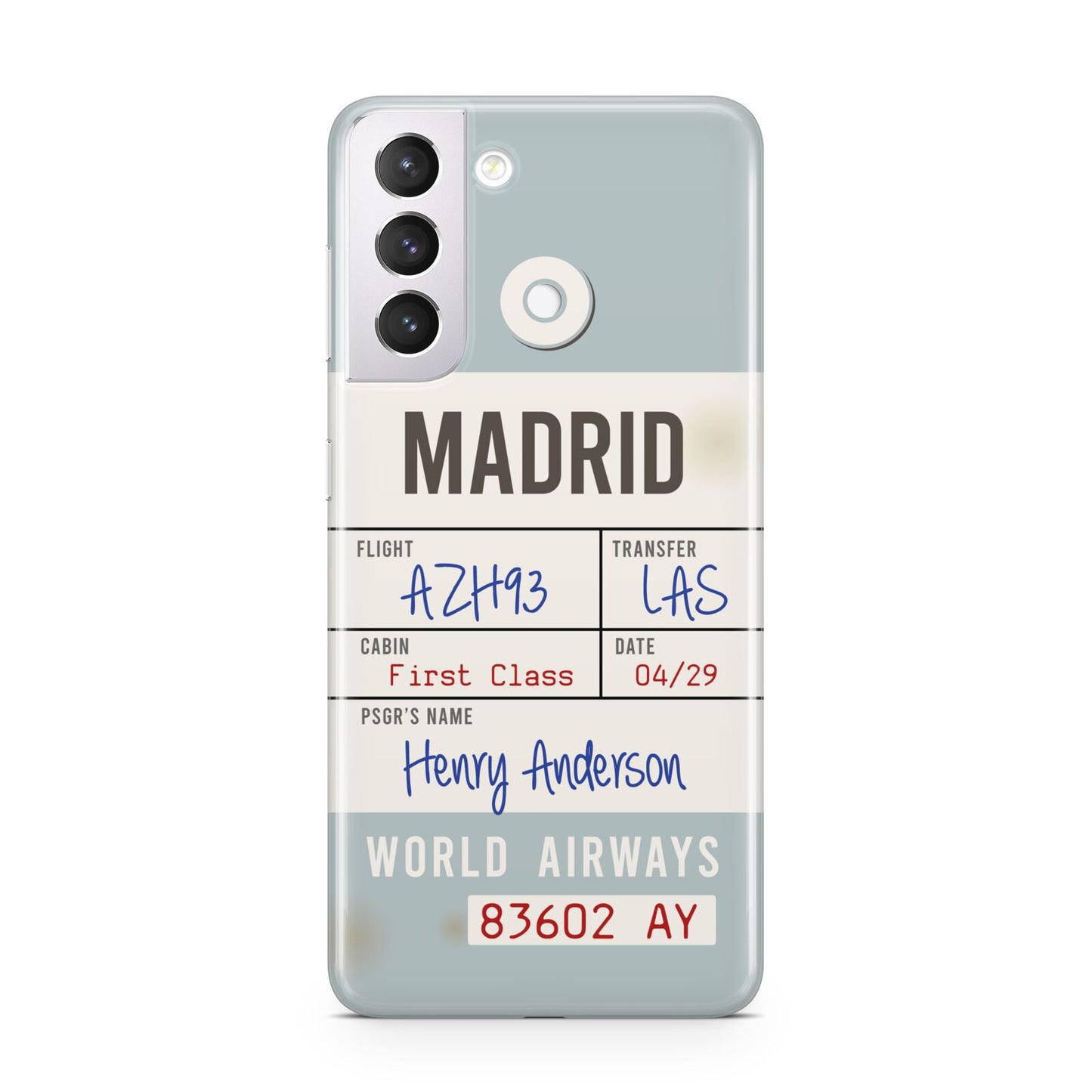 Baggage Tag Samsung S21 Case
