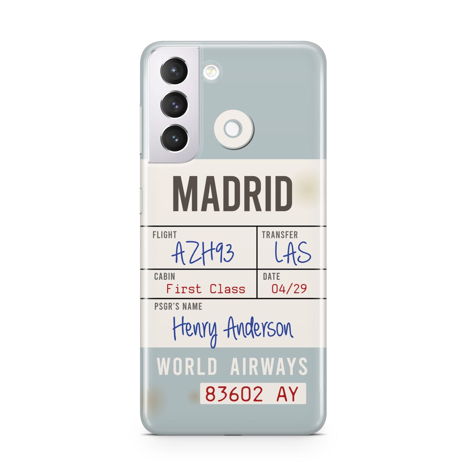 Baggage Tag Samsung S21 Case