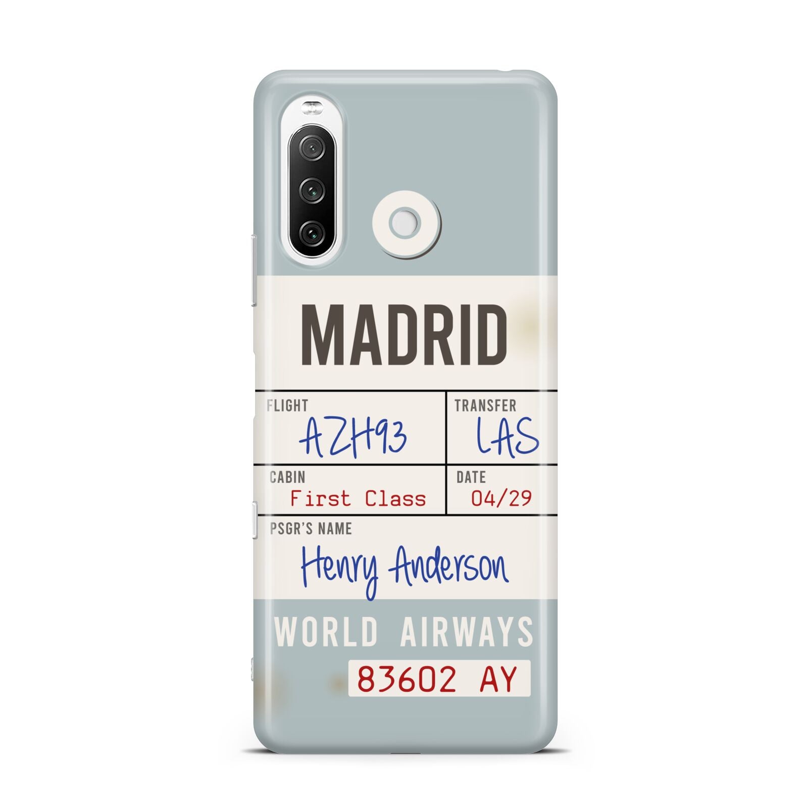 Baggage Tag Sony Xperia 10 III Case