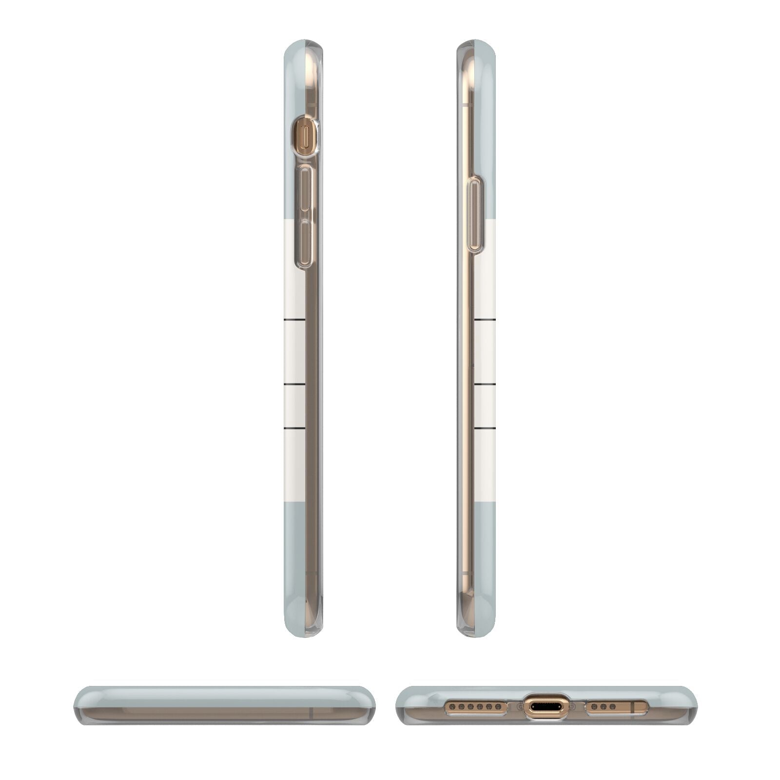 Baggage Tag iPhone 11 3D Tough Case Angle Images