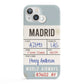 Baggage Tag iPhone 13 Full Wrap 3D Snap Case