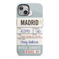 Baggage Tag iPhone 13 Full Wrap 3D Tough Case