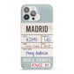 Baggage Tag iPhone 13 Pro Max Full Wrap 3D Snap Case