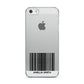 Barcode with Text Apple iPhone 5 Case