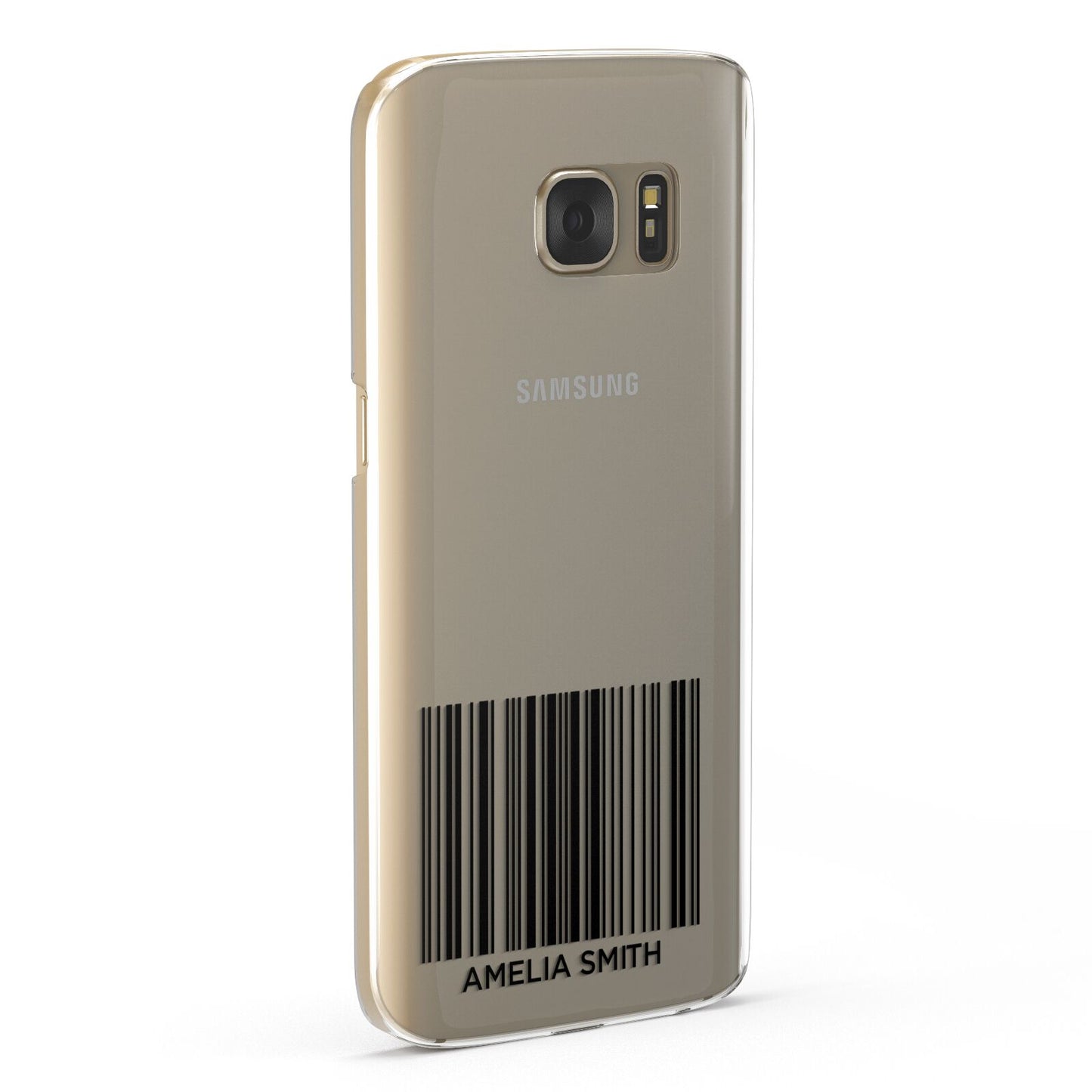 Barcode with Text Samsung Galaxy Case Fourty Five Degrees