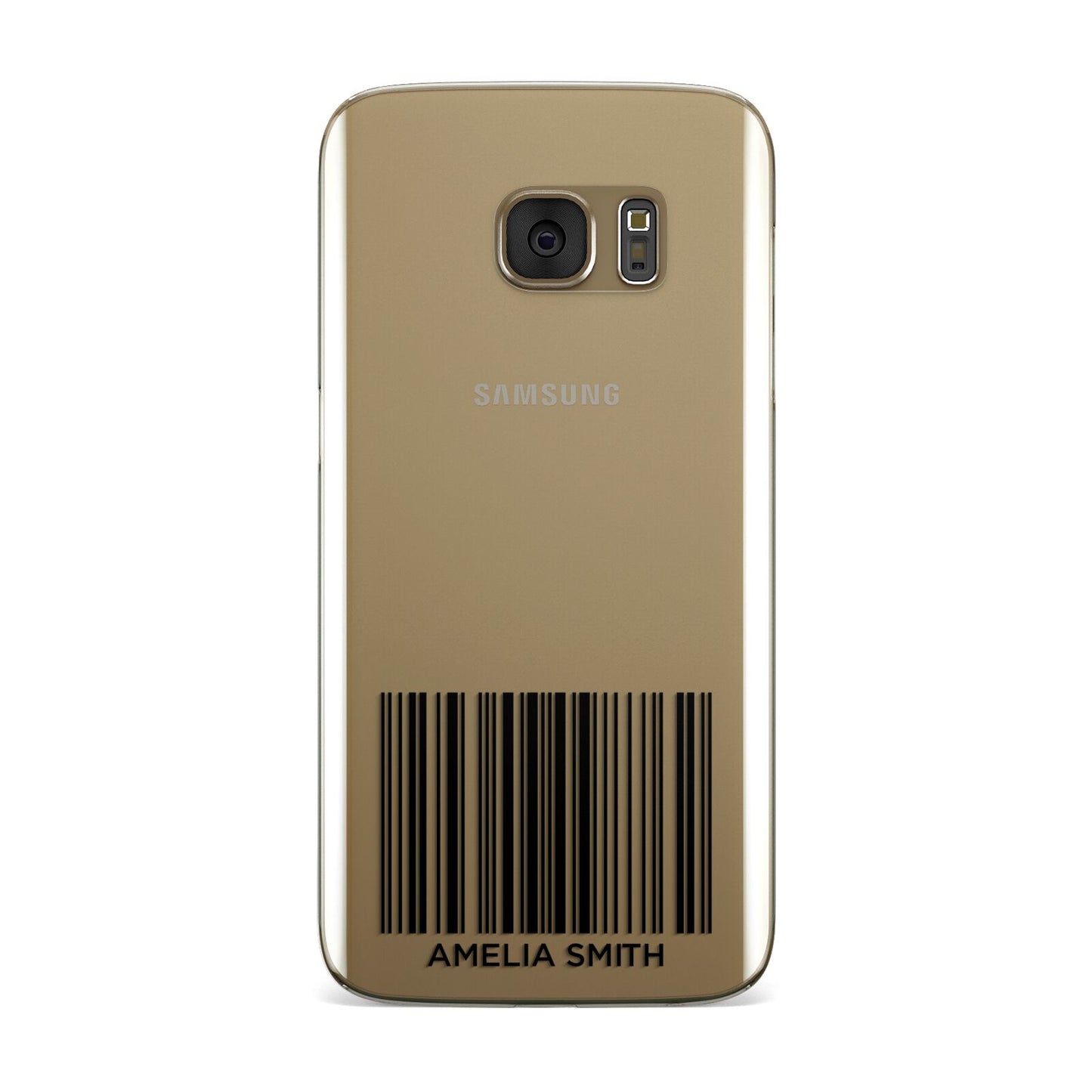 Barcode with Text Samsung Galaxy Case