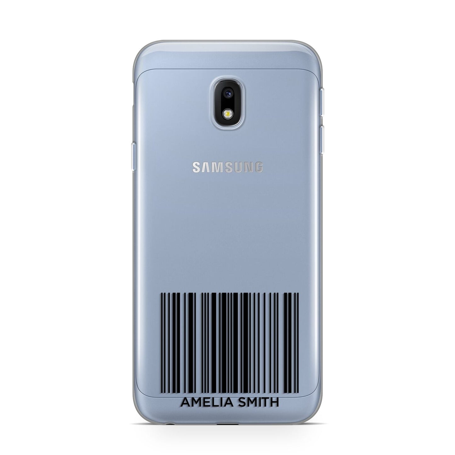 Barcode with Text Samsung Galaxy J3 2017 Case