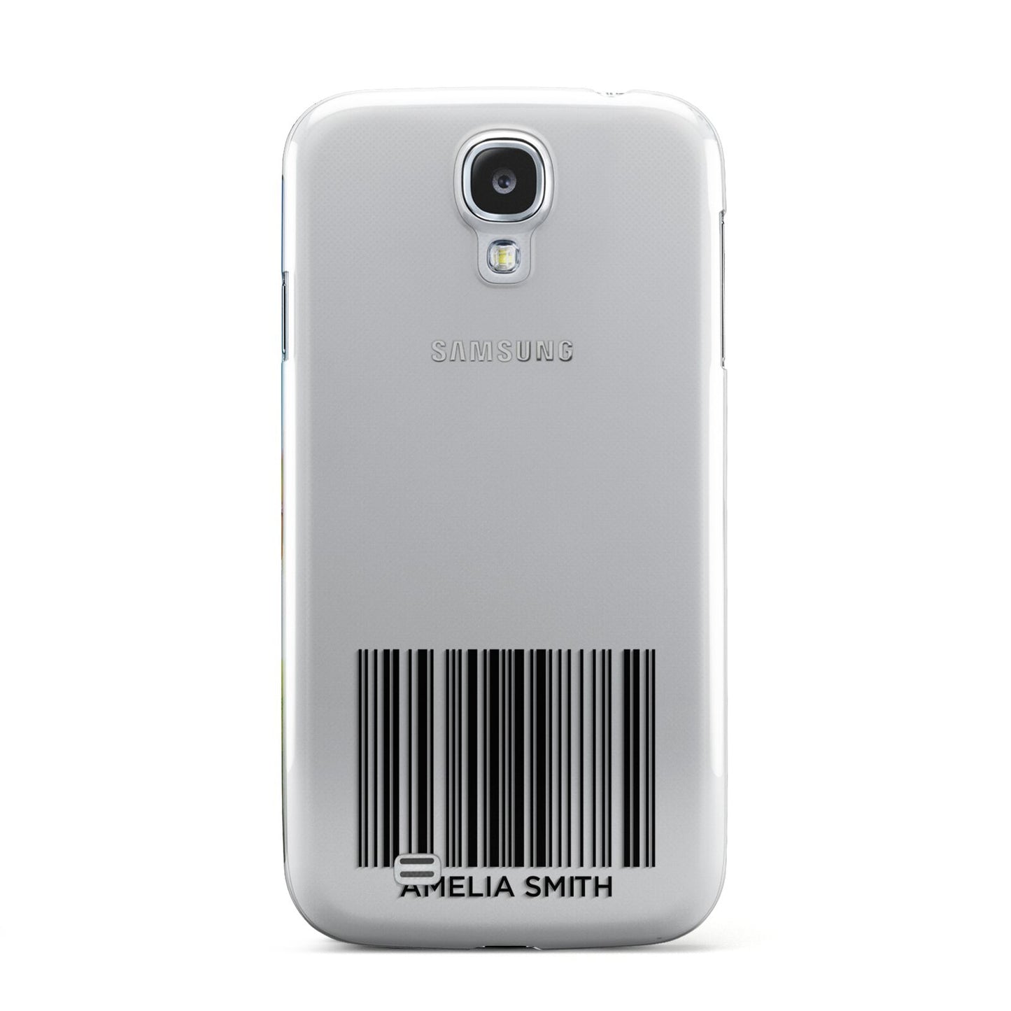 Barcode with Text Samsung Galaxy S4 Case