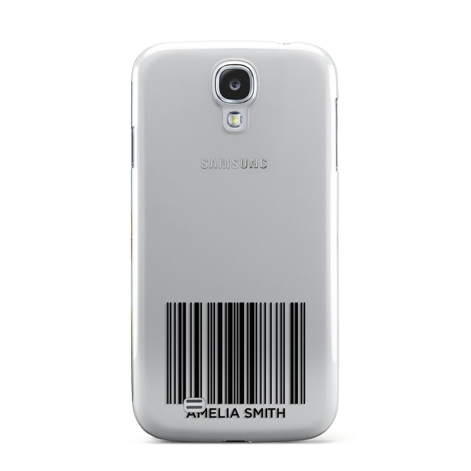 Barcode with Text Samsung Galaxy S4 Case