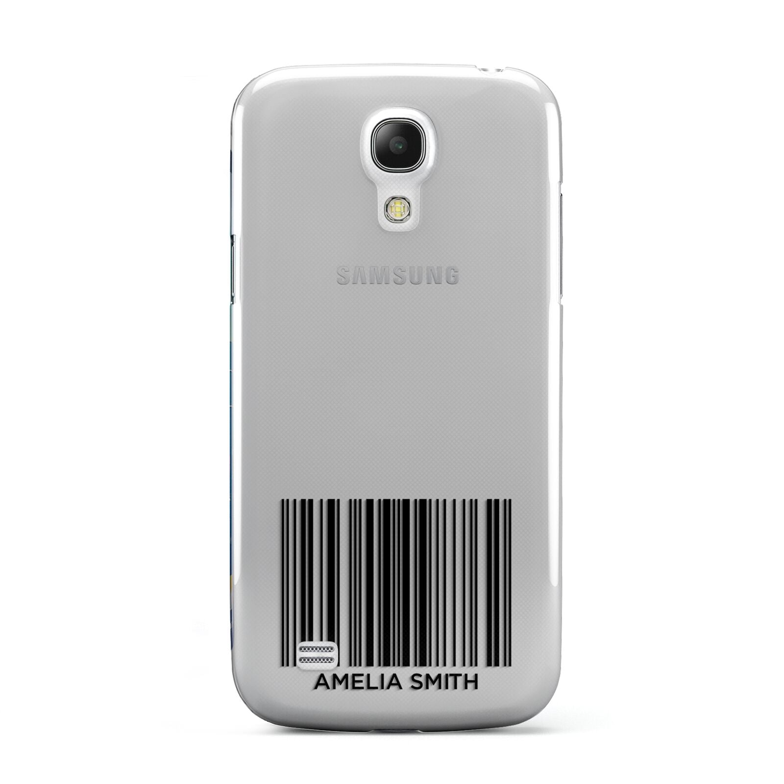 Barcode with Text Samsung Galaxy S4 Mini Case