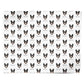 Basenji Icon with Name Personalised Wrapping Paper Alternative