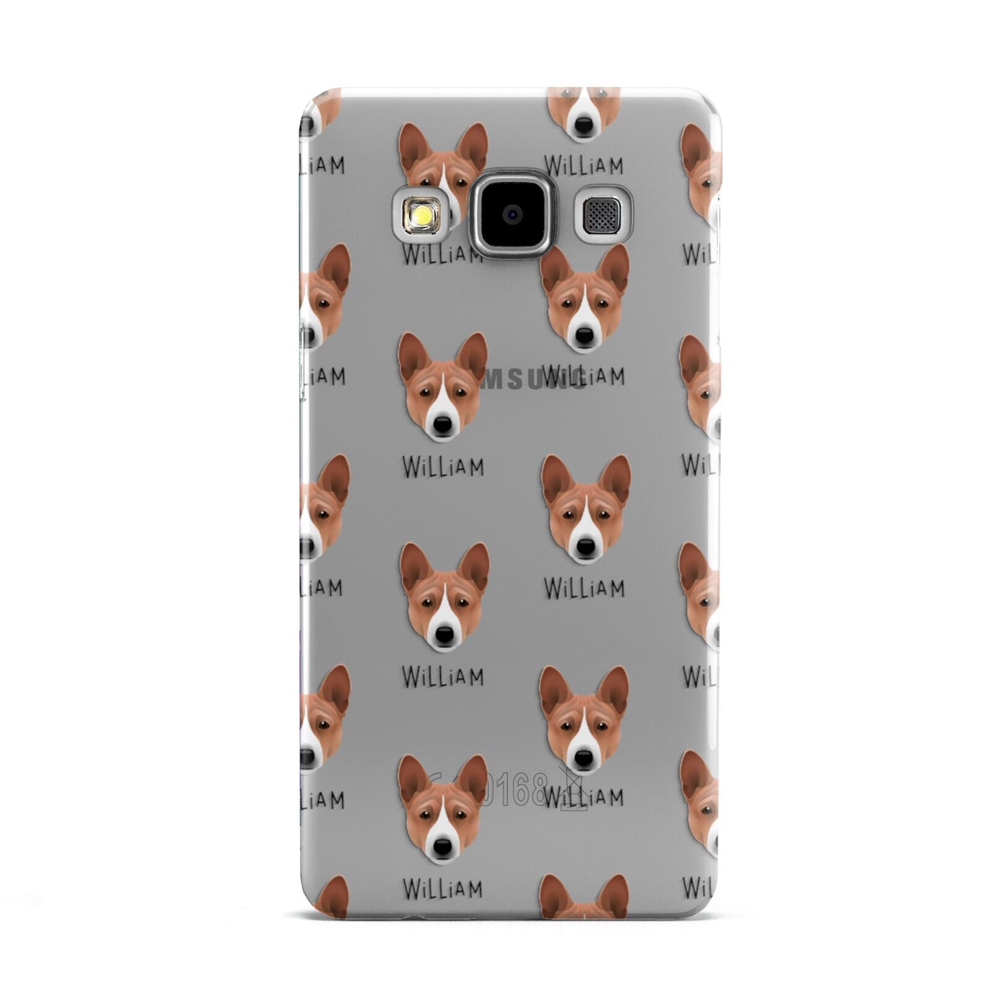 Basenji Icon with Name Samsung Galaxy A5 Case