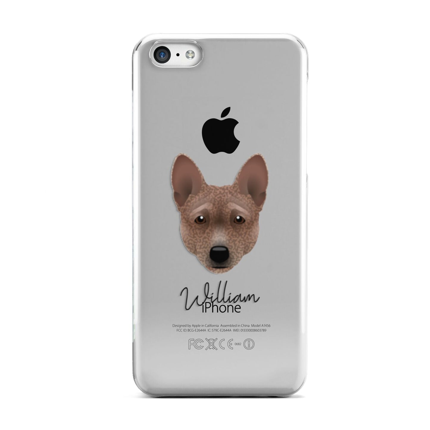 Basenji Personalised Apple iPhone 5c Case