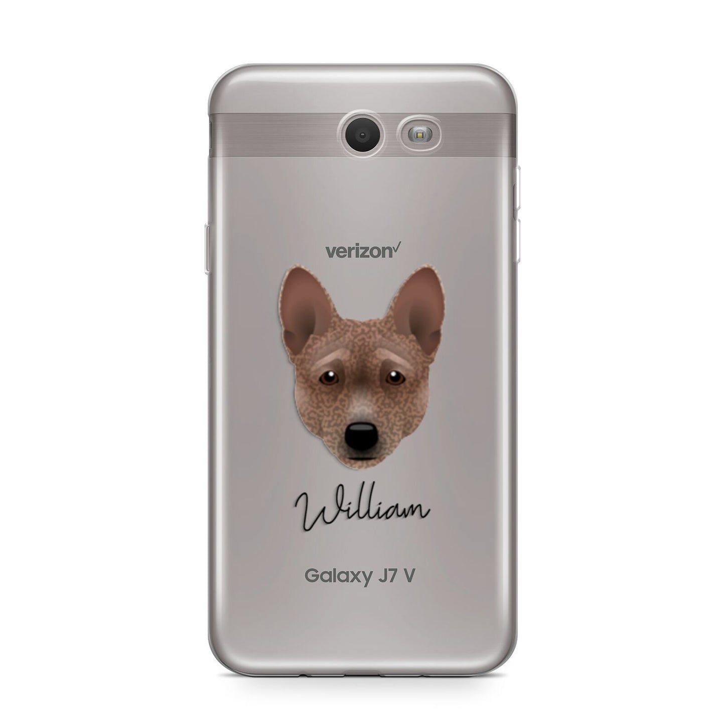 Basenji Personalised Samsung Galaxy J7 2017 Case