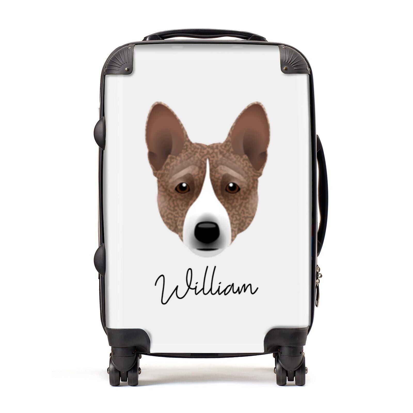 Basenji Personalised Suitcase