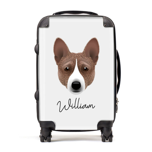 Basenji Personalised Suitcase