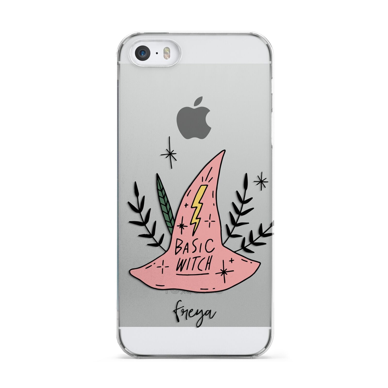 Basic Witch Hat Personalised Apple iPhone 5 Case