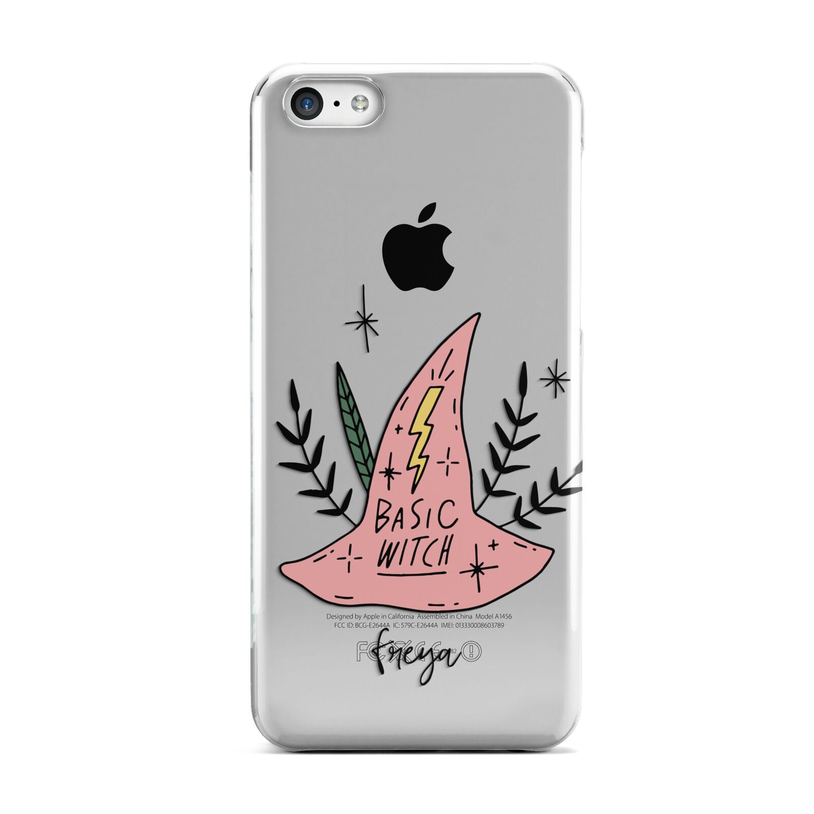Basic Witch Hat Personalised Apple iPhone 5c Case
