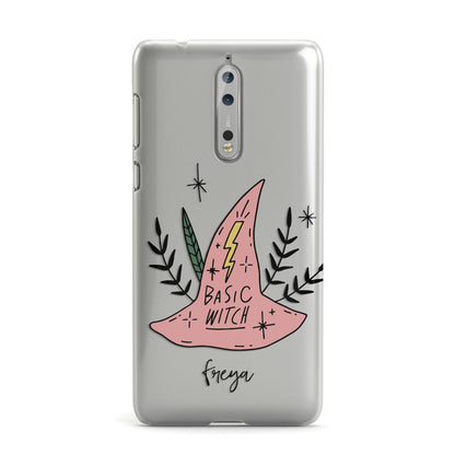 Basic Witch Hat Personalised Nokia Case