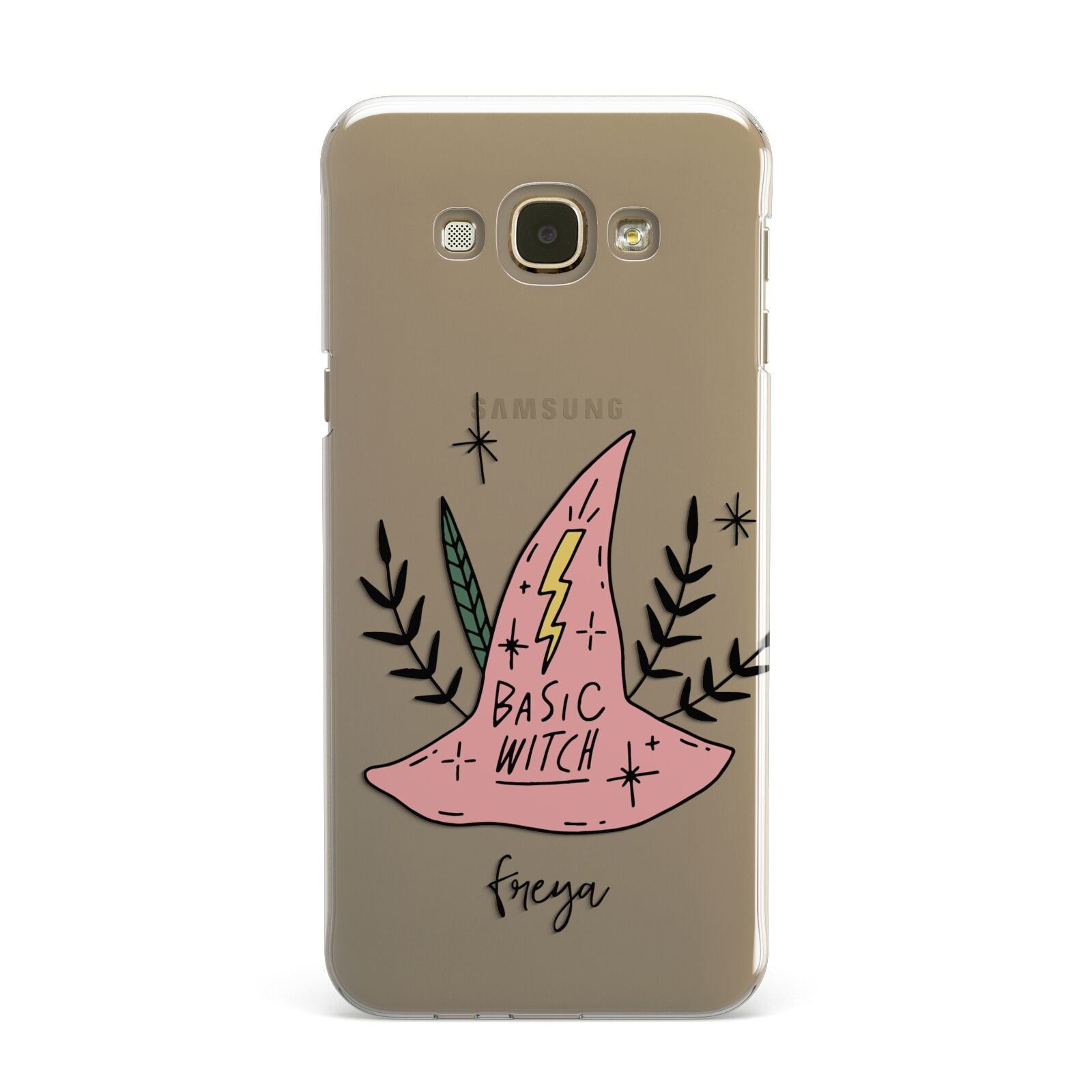 Basic Witch Hat Personalised Samsung Galaxy A8 Case