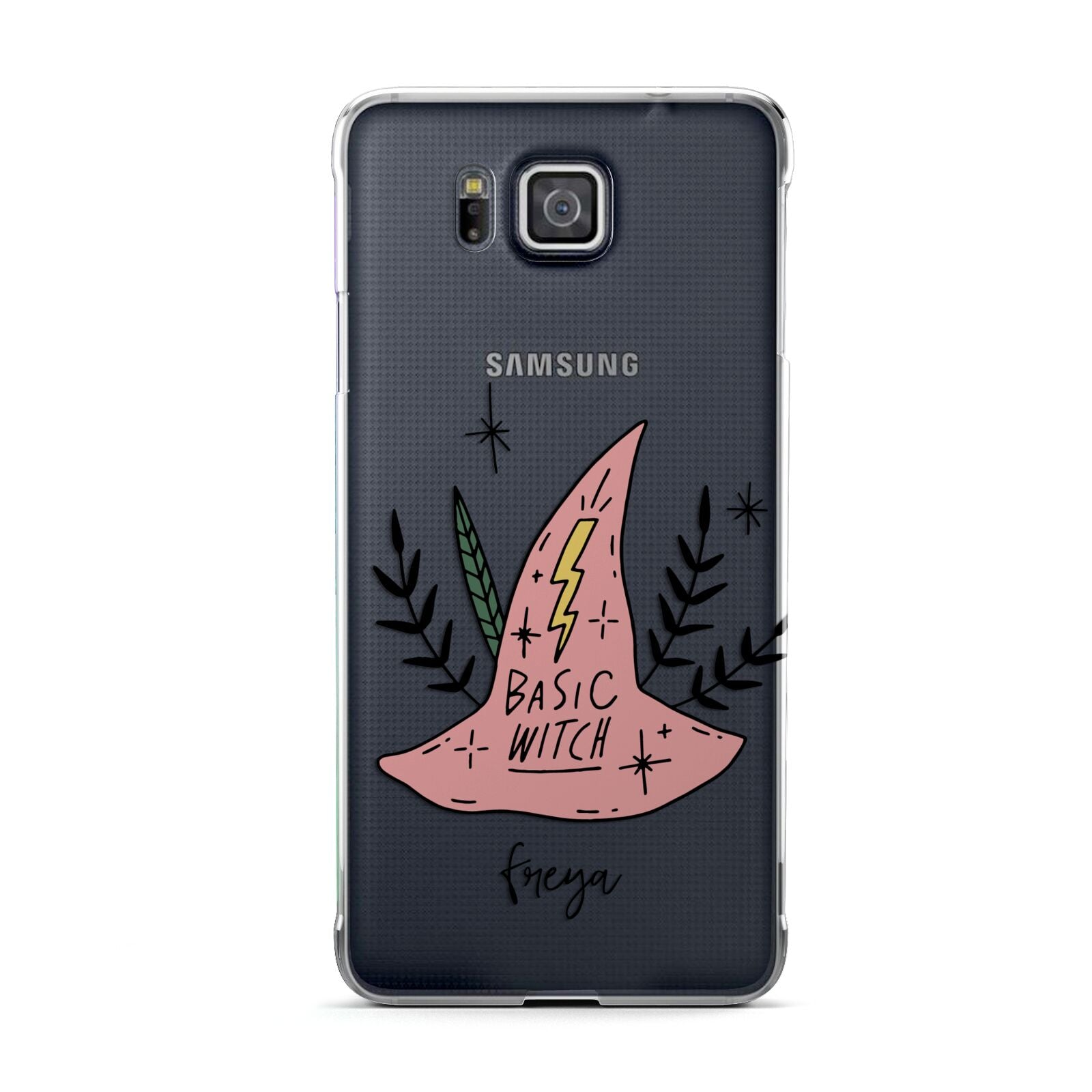 Basic Witch Hat Personalised Samsung Galaxy Alpha Case
