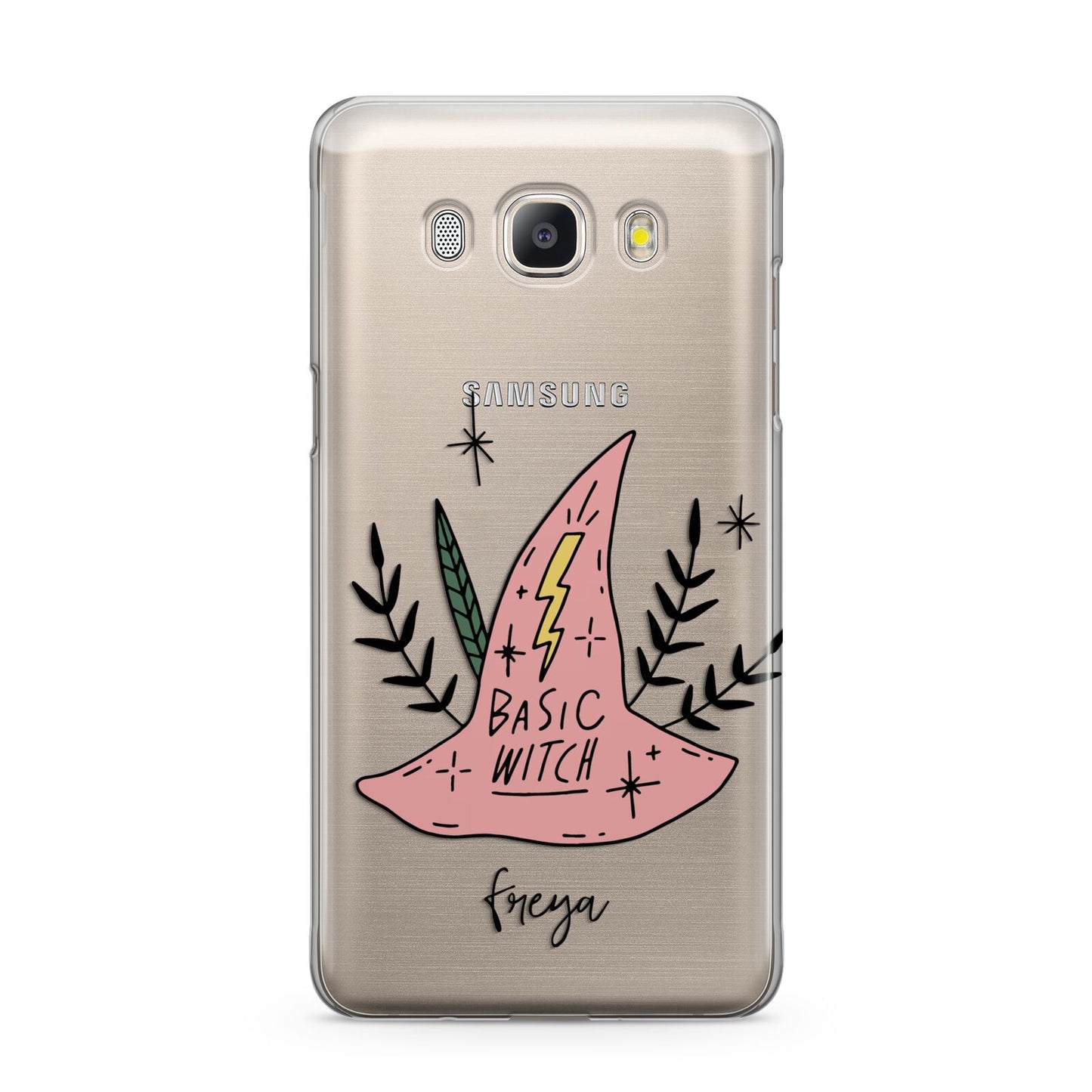 Basic Witch Hat Personalised Samsung Galaxy J5 2016 Case