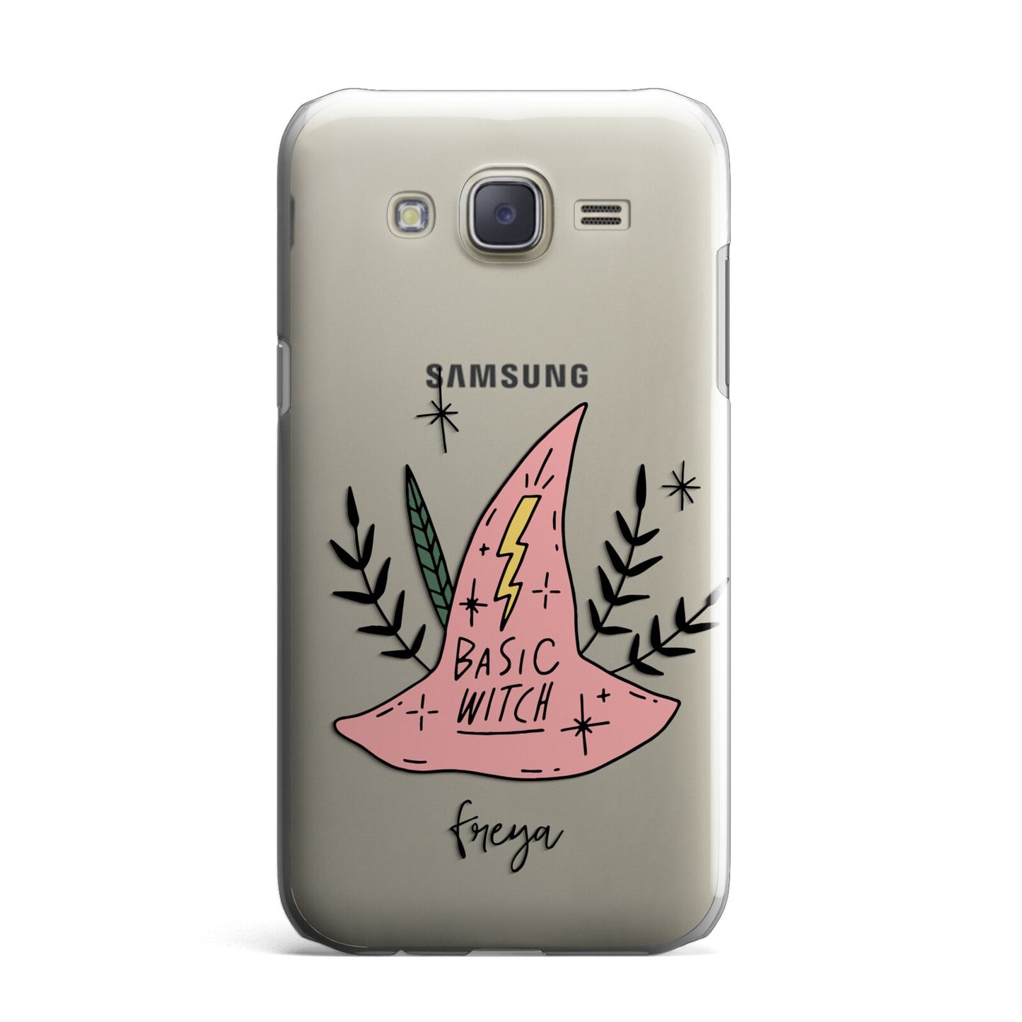 Basic Witch Hat Personalised Samsung Galaxy J7 Case