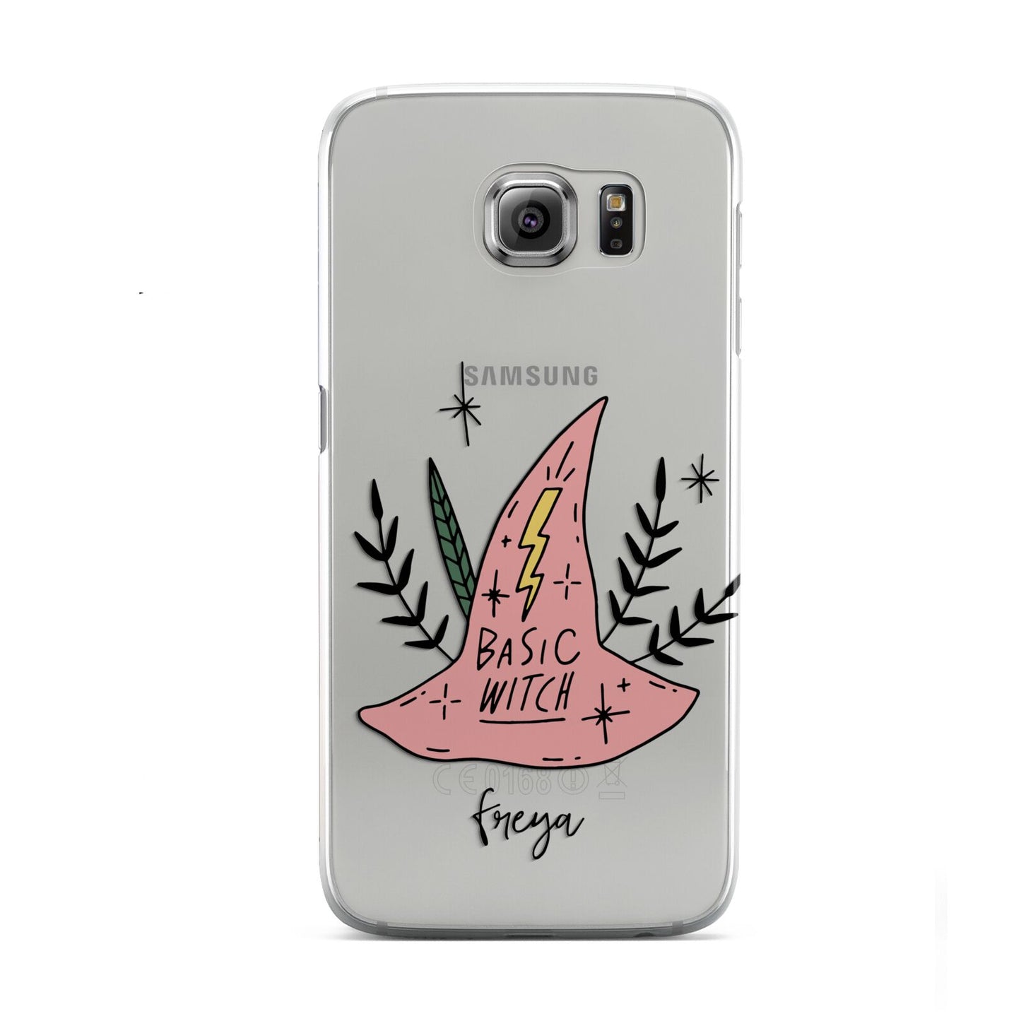 Basic Witch Hat Personalised Samsung Galaxy S6 Case