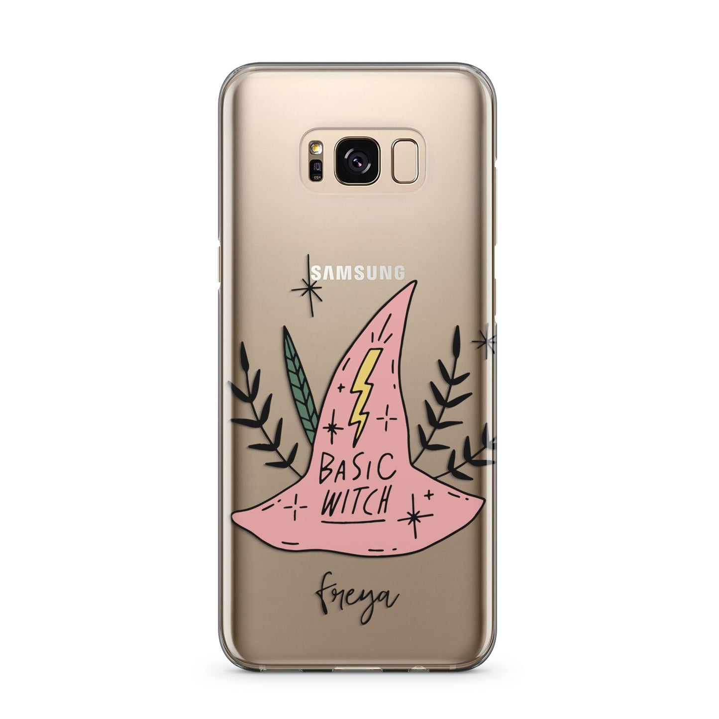 Basic Witch Hat Personalised Samsung Galaxy S8 Plus Case