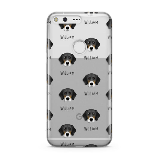 Bassador Icon with Name Google Pixel Case