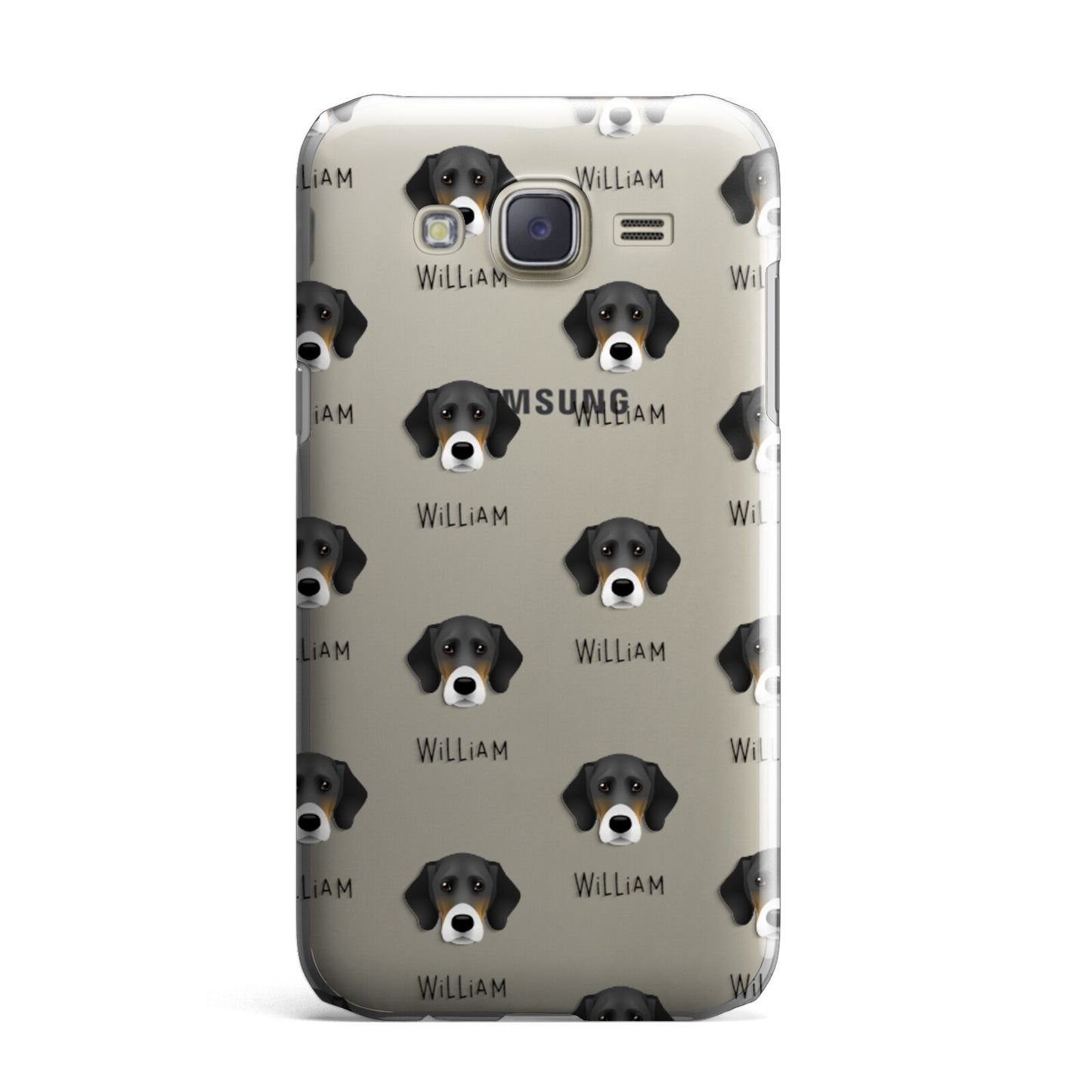 Bassador Icon with Name Samsung Galaxy J7 Case