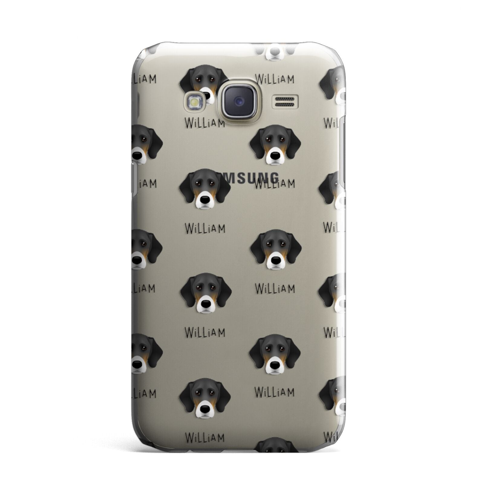 Bassador Icon with Name Samsung Galaxy J7 Case
