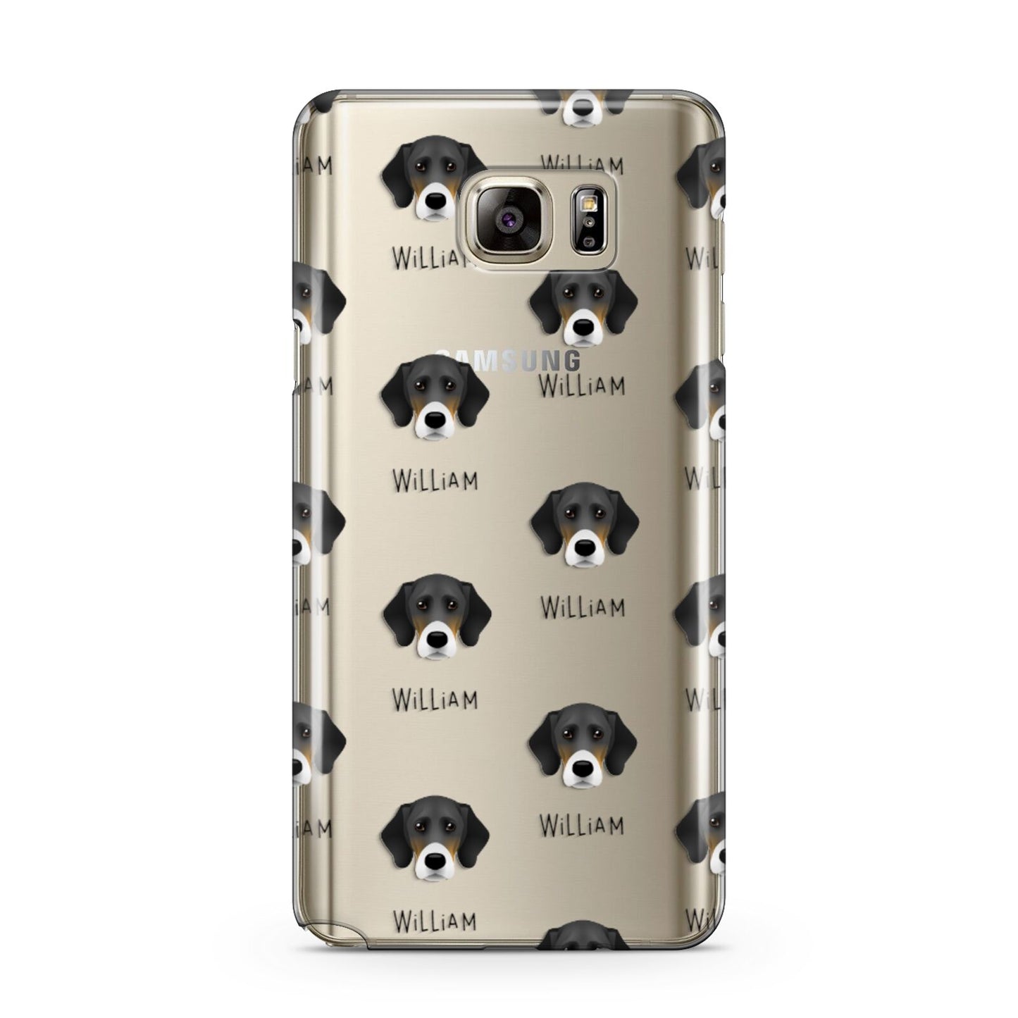 Bassador Icon with Name Samsung Galaxy Note 5 Case