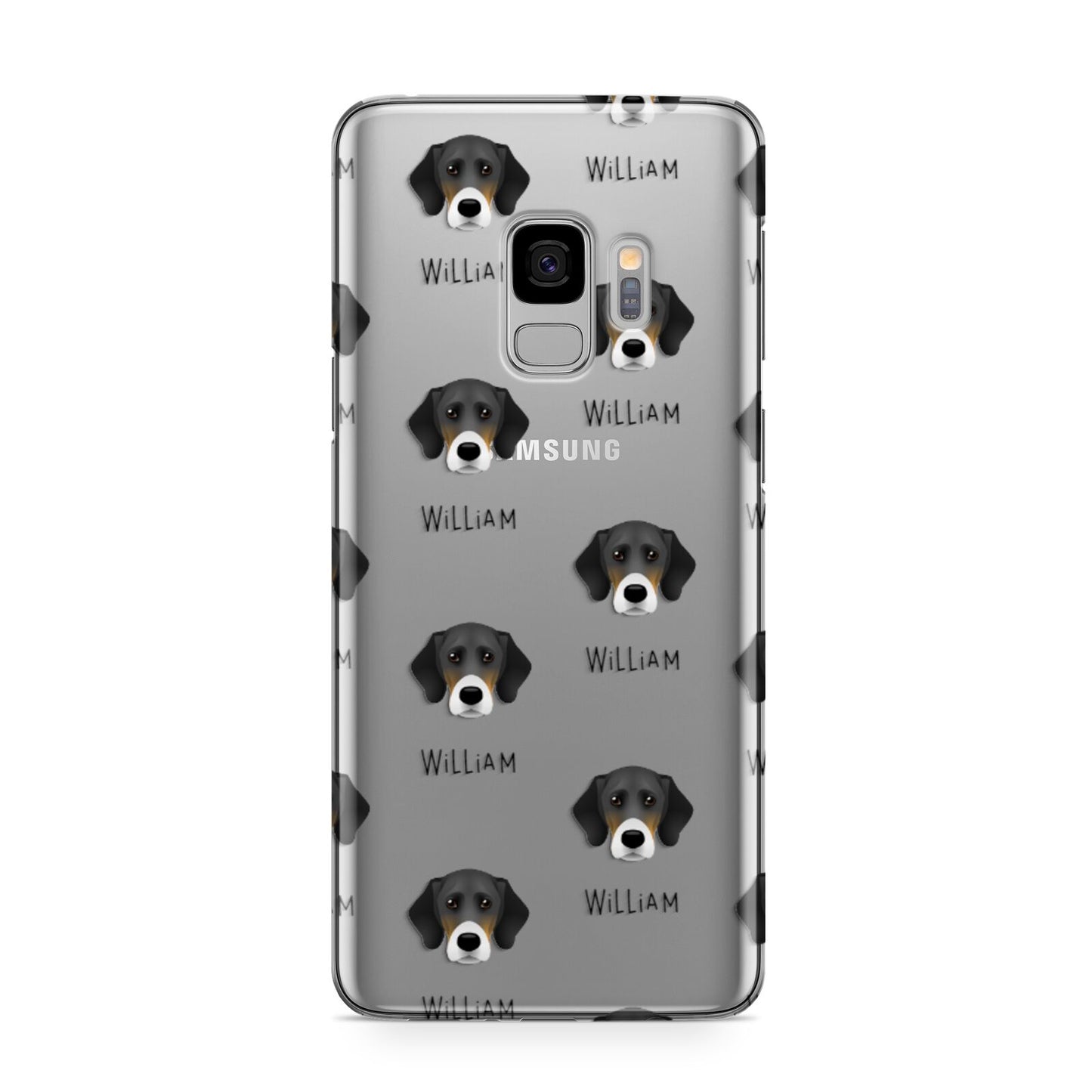 Bassador Icon with Name Samsung Galaxy S9 Case