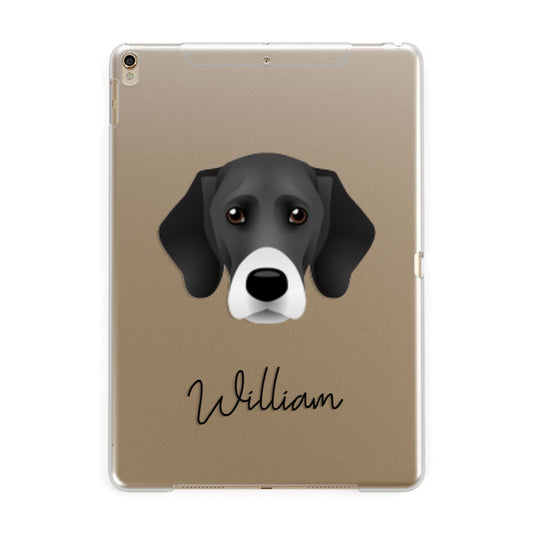 Bassador Personalised Apple iPad Gold Case