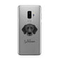Bassador Personalised Samsung Galaxy S9 Plus Case on Silver phone
