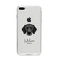 Bassador Personalised iPhone 8 Plus Bumper Case on Silver iPhone