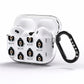 Basset Bleu De Gascogne Icon with Name AirPods Pro Clear Case Side Image