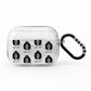 Basset Bleu De Gascogne Icon with Name AirPods Pro Glitter Case