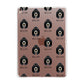 Basset Bleu De Gascogne Icon with Name Apple iPad Rose Gold Case