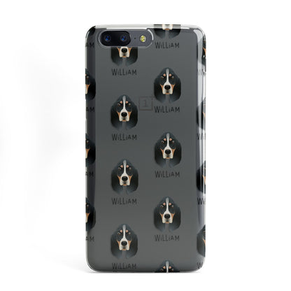 Basset Bleu De Gascogne Icon with Name OnePlus Case