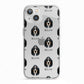 Basset Bleu De Gascogne Icon with Name iPhone 13 TPU Impact Case with White Edges