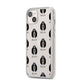 Basset Bleu De Gascogne Icon with Name iPhone 14 Plus Clear Tough Case Starlight Angled Image