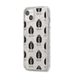 Basset Bleu De Gascogne Icon with Name iPhone 14 Plus Glitter Tough Case Starlight Angled Image