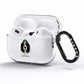 Basset Bleu De Gascogne Personalised AirPods Pro Clear Case Side Image